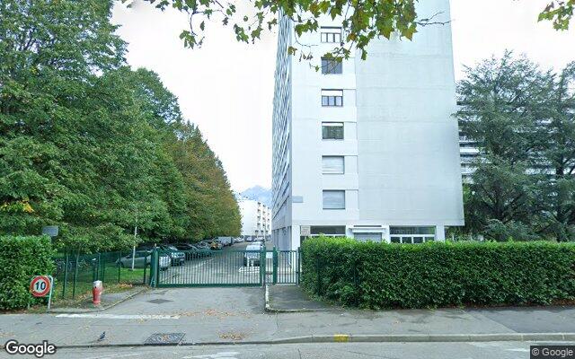 Façade : 35 avenue Rhin et Danube, Grenoble