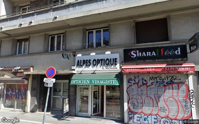 Façade : 107 cours Jean Jaurès, Grenoble
