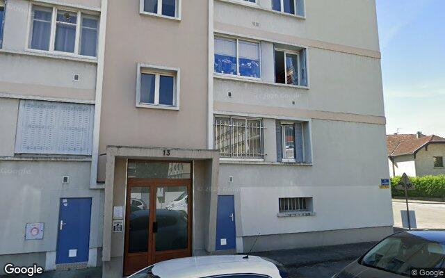 Façade : 13 rue Auguste Ravier, Grenoble