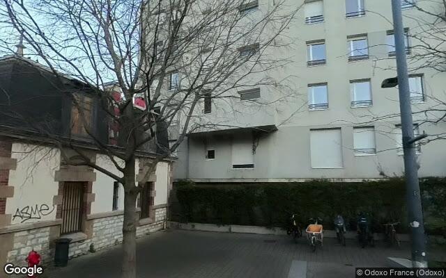 Façade : 7 square des Fusillés, Grenoble